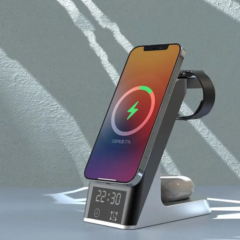 Home Minimalist Multifunctional Wireless 3-in-1 Charger - Bellarte Enchanté Home Minimalist Multifunctional Wireless 3-in-1 Charger